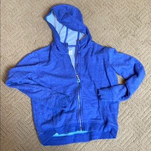 Athleta Girl Blue Hooded Sweatshirt
